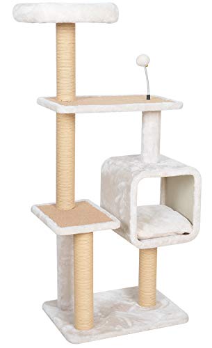 Catry Dynasty, 5 Level, 48” Cat Tree, with Paper Rope Scratch Post