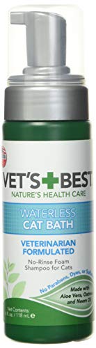Waterless Dry Shampoo for Cats