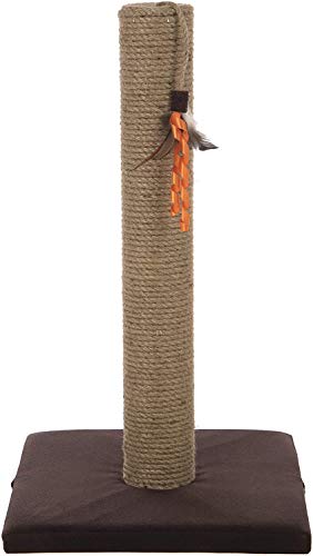 SmartyKat, Simply Scratch Sisal Cat Scratch Post with Toy