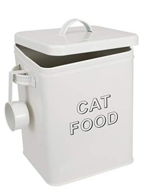Pethiy Cat Food and Treats Containers Set