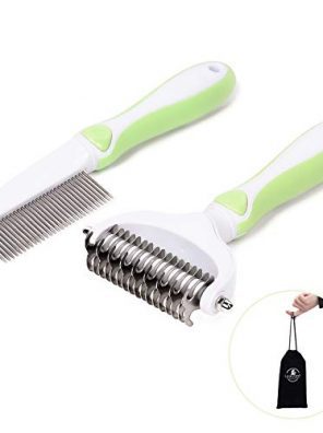 Cat Brush for Shedding and Grooming Comb for Mats