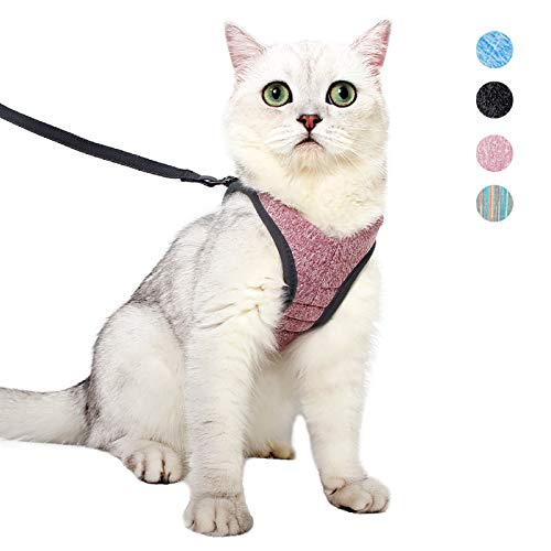 Cat Harness Leash Straps Soft and Comfortable Cat Walking Jacket