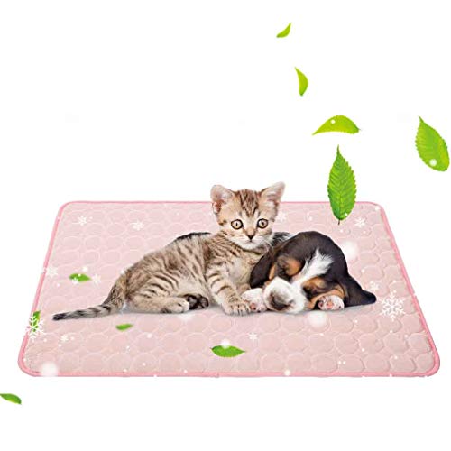Cooling Mat for Dogs Cats Ice Silk Pet Self Cooling