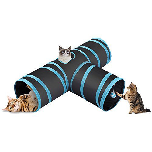 CO-Z Collapsible Cat Tunnel Tube Kitty Tunnel