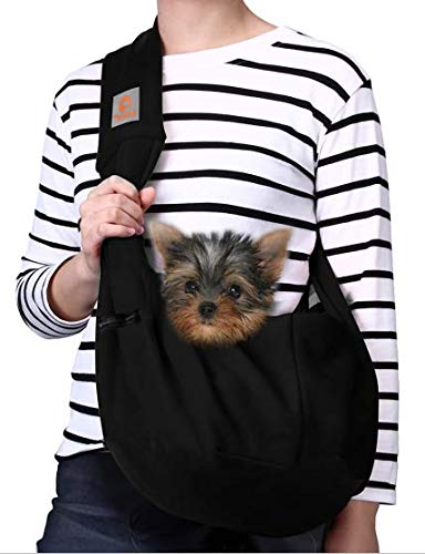 TOMKAS Small Dog Cat Carrier Sling Hands Free