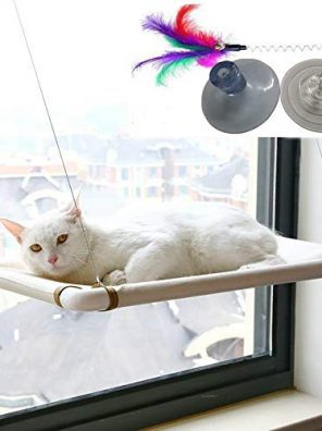 Cat Window Hammock Seat with Durable Heavy Duty Suction Cups