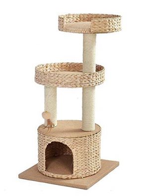 Cat Tree Apartment Furniture Kitten Activity Tower