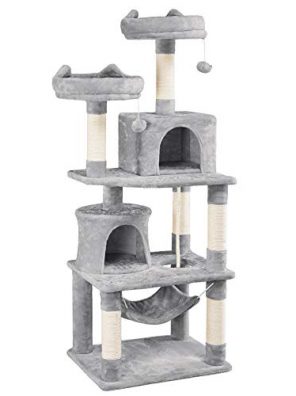 YAHEETECH 62.2inches Cat Tree Cat Towers Cat Condo