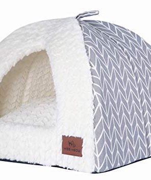 Miss Meow Cat Bed Tent Triangle Dog Bed