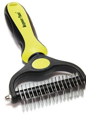 Cats Double Sided Shedding and Dematting Undercoat Rake Comb