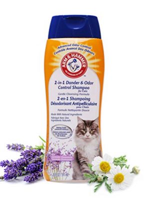 Shampoo for Cats Dander Remover 2-in-1