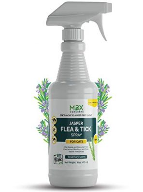 Flea and Tick Control Spray for Cats Rosemary Oil flea