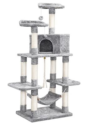 Multi-Level Cat Tree Condos with Cat Scratching Posts