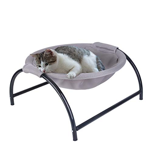 NOYAL Cat Hammock Bed, Elevated Pet Bed Breathable