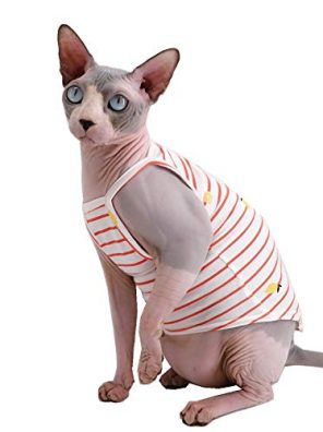 Cat Cotton Vest Pet Clothes Pullover cat Strap Tank Tops Halter