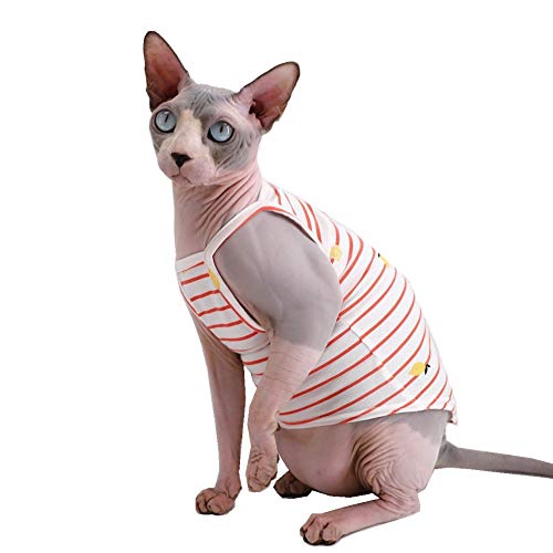Cat Cotton Vest Pet Clothes Pullover cat Strap Tank Tops Halter