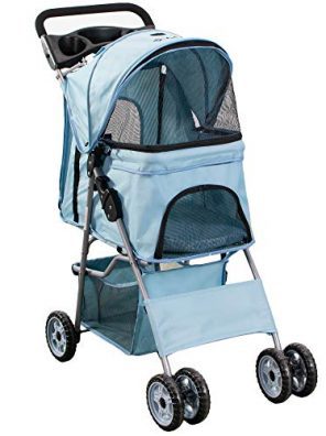Cats Foldable Carrier Strolling Cart