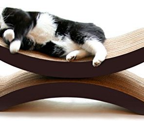 PetFusion Cat Scratcher Lounge - Walnut Brown