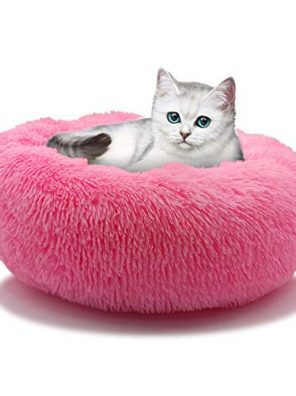 Comfortable pet Bed Cats Self-Warming Donuts nest