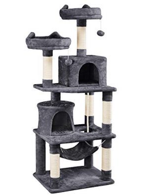 YAHEETECH 62.2inches Cat Tree Cat Tower Cat Condo