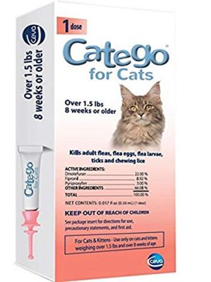 Catego Flea, Tick Control for Cats