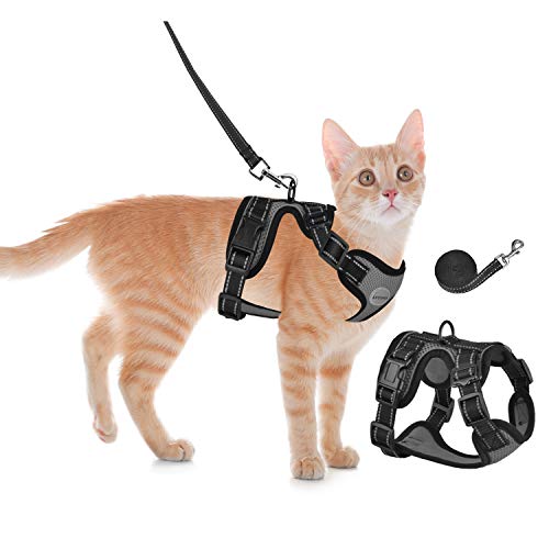 Adjustable Universal Vest Harness for Cats Reflective Strips Jacket