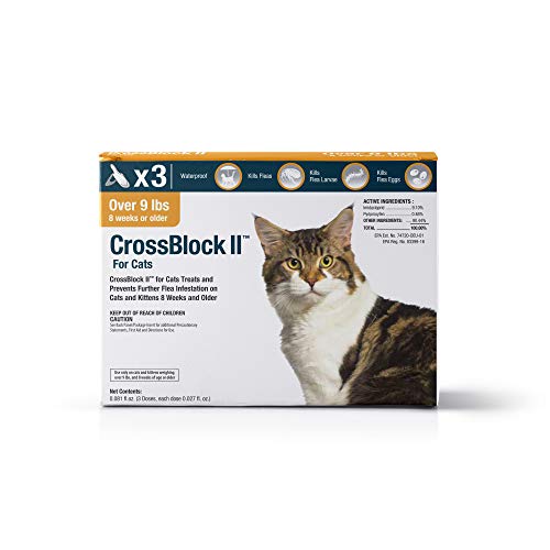 CrossBlock II Kills & Prevents Fleas on Cats & Kittens