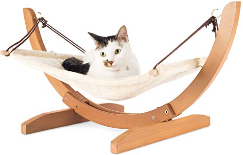 Vea pets Luxury Cat Hammock - Large Soft Plush Bed