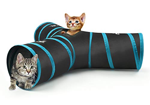 Cat Tunnel Tube 3 Way Tunnels Extensible Collapsible