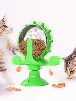 Cat Treat Dispenser Toy, Interactive Cat Feeder
