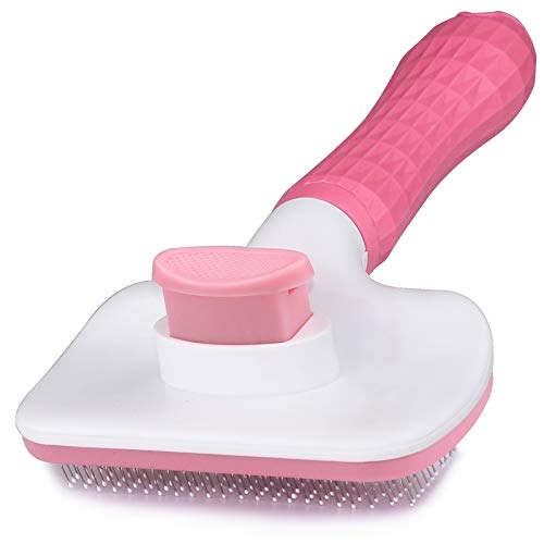 TIMINGILA Self Cleaning Slicker Brush for Dogs and Cats