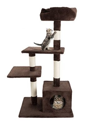 Cat Tower with Sisal Scratching Posts Cat Tree