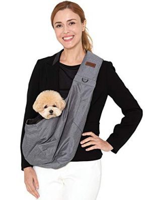 RETRO PUG Dog Sling Carrier for Small and Medium Dogs,Cat