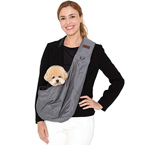 RETRO PUG Dog Sling Carrier for Small and Medium Dogs,Cat