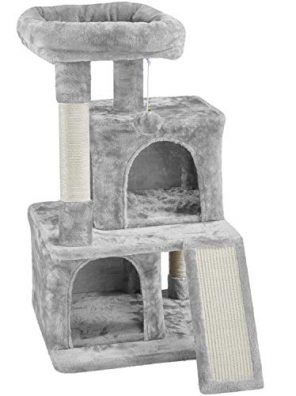 YAHEETECH Cat Tree Cat Tower 36-inch Kitten Stand House