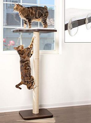 PetFusion Ultimate Cat Window Climbing Perch 45” Tall