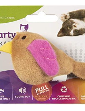 SmartyKat, Chickadee Chirp, Electronic Sound Cat Toy