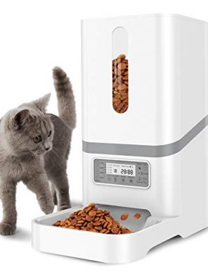 Automatic Pet Feeder Cat Food Dispenser for Small and Medium Pets