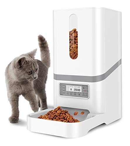 Automatic Pet Feeder Cat Food Dispenser for Small and Medium Pets