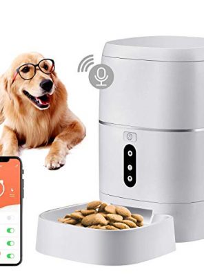 DoHonest Food Dispenser Automatic Dog Cat Feeder