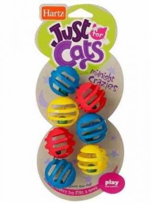 Cat Toy Balls Midnight Crazies