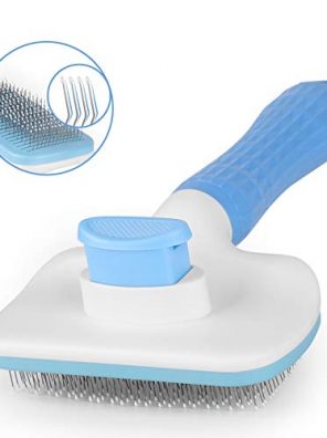 Cat Brush with Massage Particles, Removes Loose Hair & Tangles