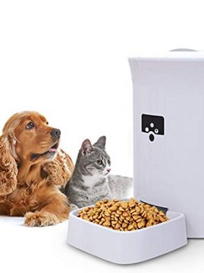 MOXNICE Automatic Cat Puppy Feeder, 8L Large Volume