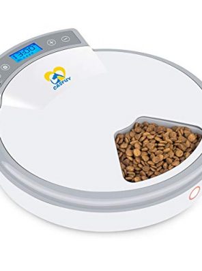 Casfuy 5-meals Automatic Cat Feeder - Auto Pet Feeder