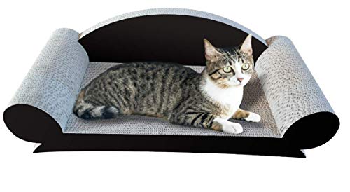 TOUCH-LOVFIN Cat Scratcher Cardboard