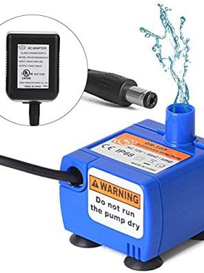 Cat Fountain Pump Replacement with AC Power Adapter