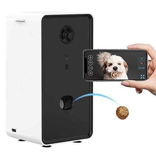 Cat Camera Treat Dispenser Compatible with Alexa