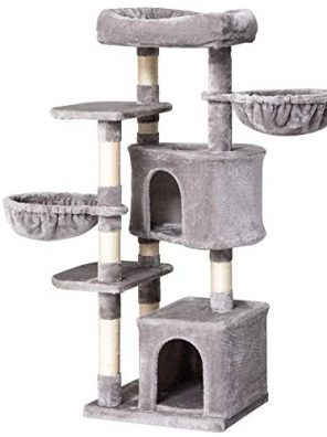 IBUYKE 53" Cat Tree Tower Play Furniture Cat Condo