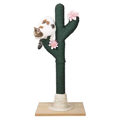 PetnPurr Handmade Cactus Cat Scratching Post
