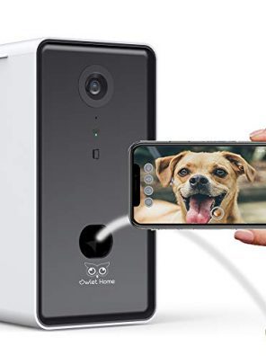 Owlet Home, 1080p Pet Camera with Treat Dispenser